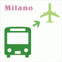 ミラノ中央駅からバスで空港へ行く